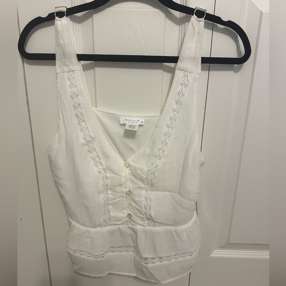 Kurious White Blouse